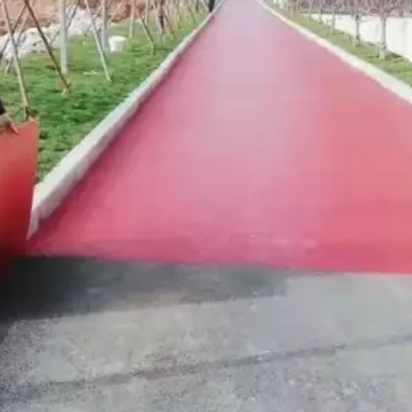 中卫​ 彩色路面喷涂翻新是一种低成本