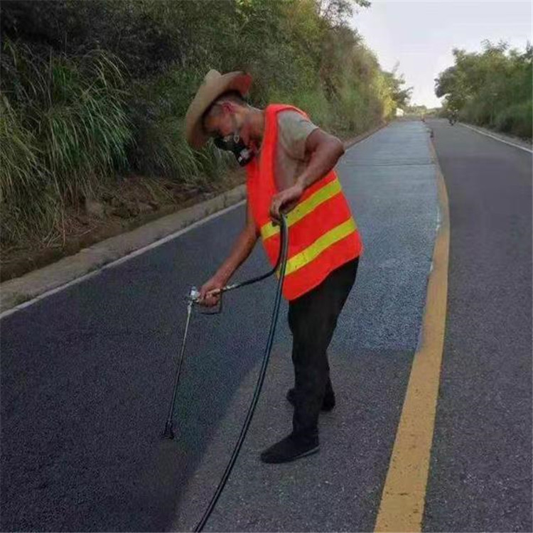 中卫 彩色防滑路面的底涂是保障路面附着力