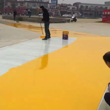 中卫彩色路面喷涂翻新的使用寿命多长